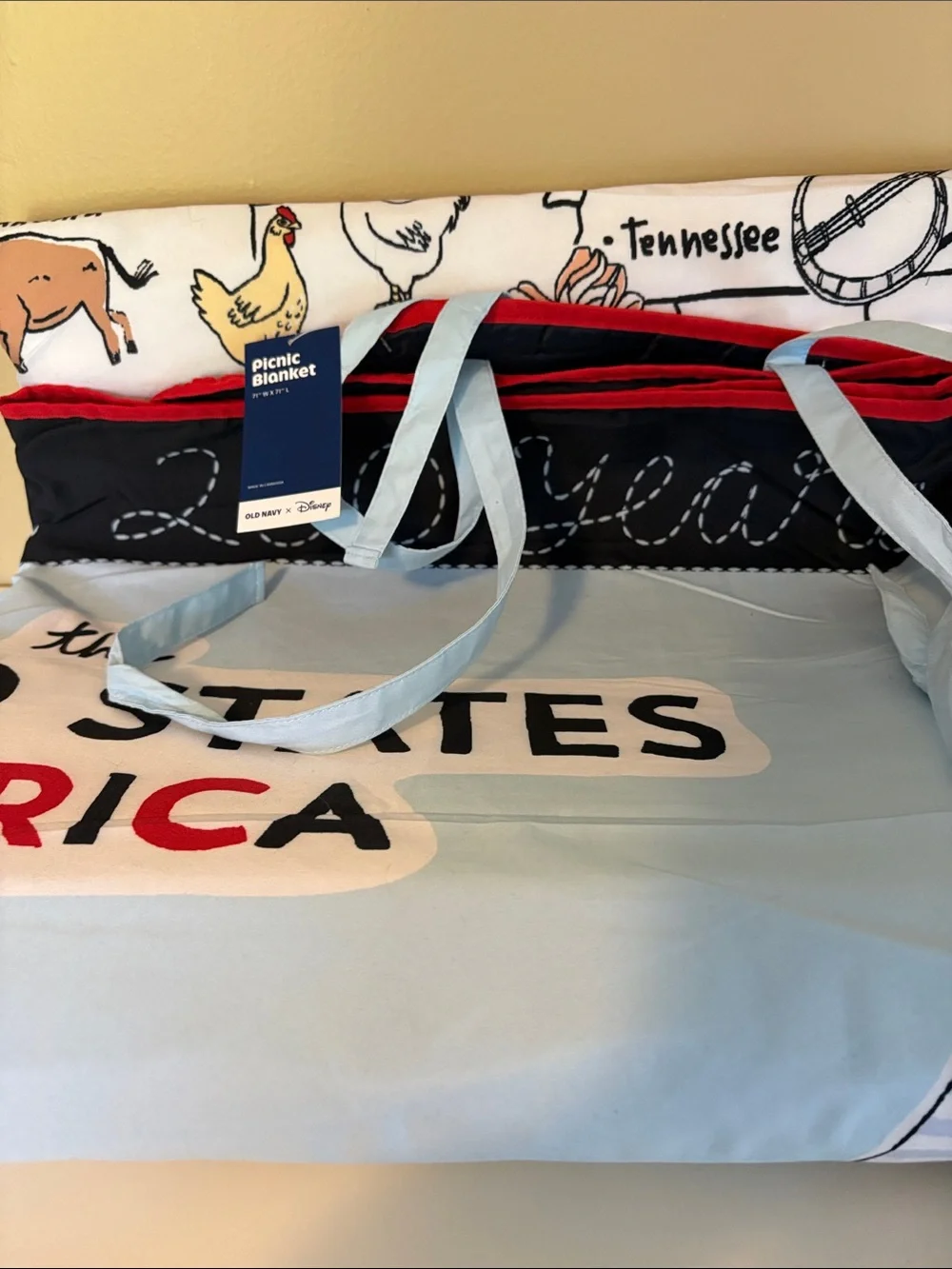 Old Navy x Disney Picnic Blanket NWT